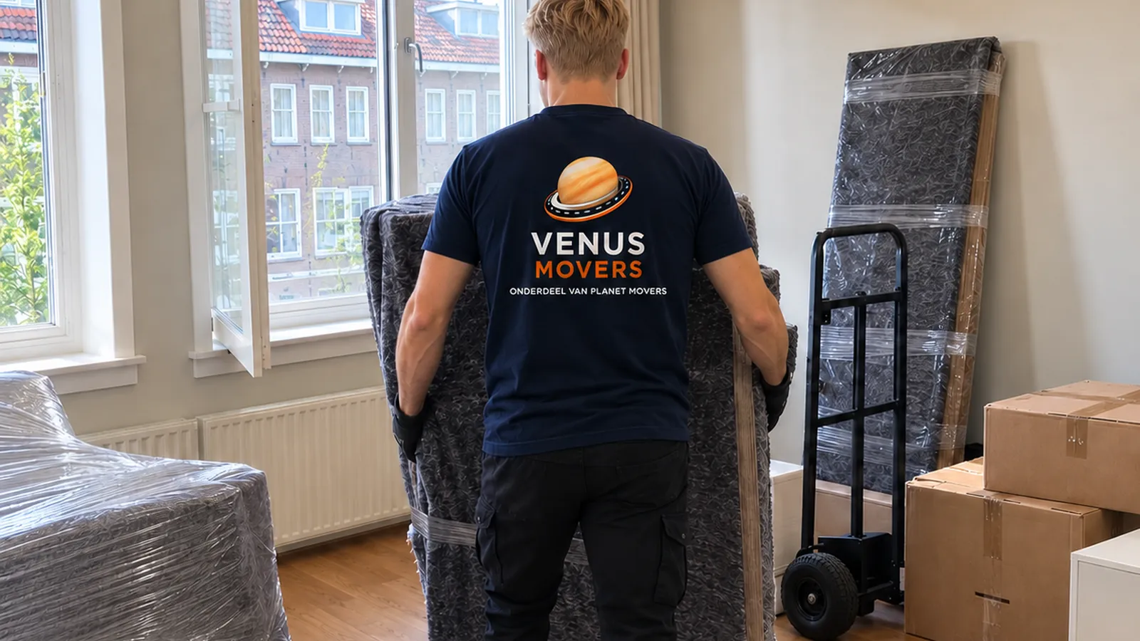 Ons verhuisteam aan het werk